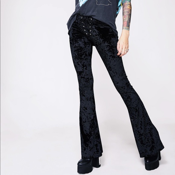 dolls kill bell bottoms